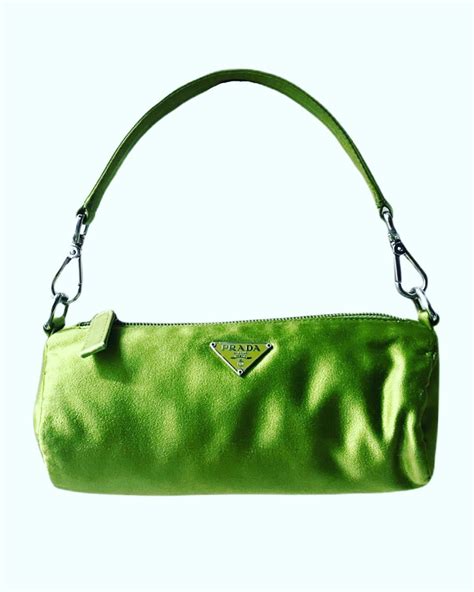 prada neon green bag|Prada Green Bag .